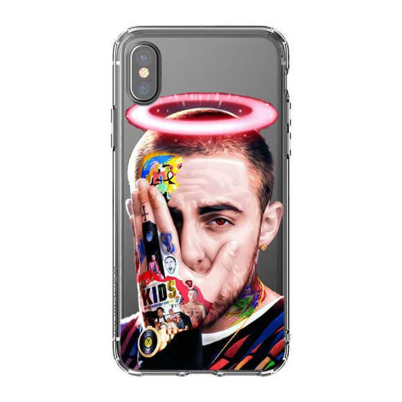 Accessories - Rap Mac Miller Silicone Phone Cover iPhone XS Max